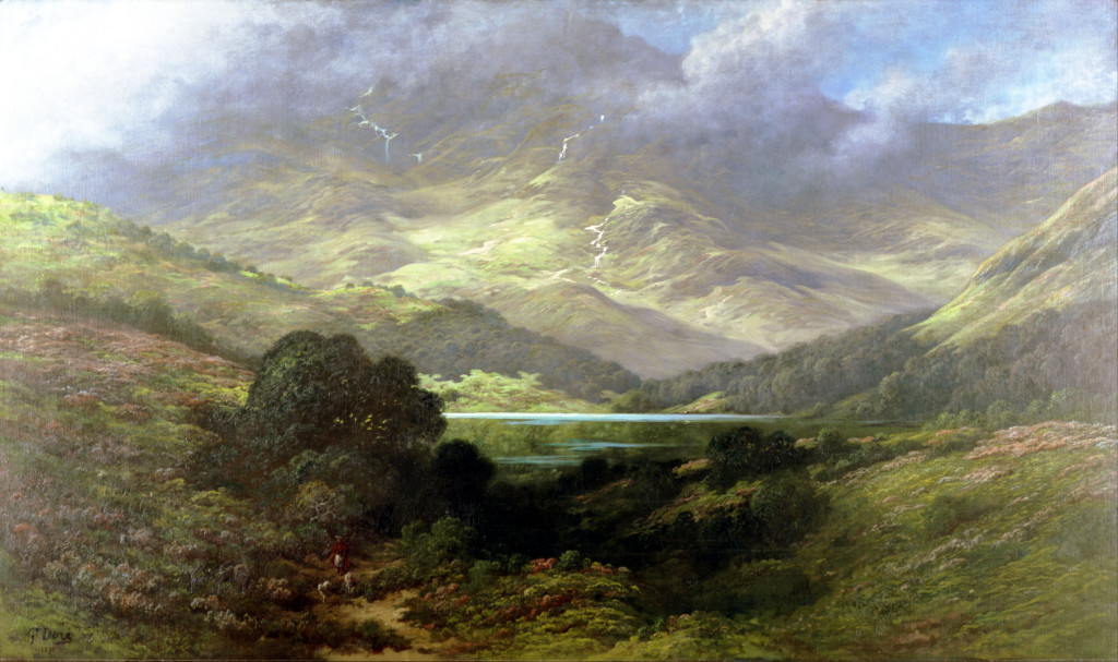 Scottish Highlands, Gustave Doré